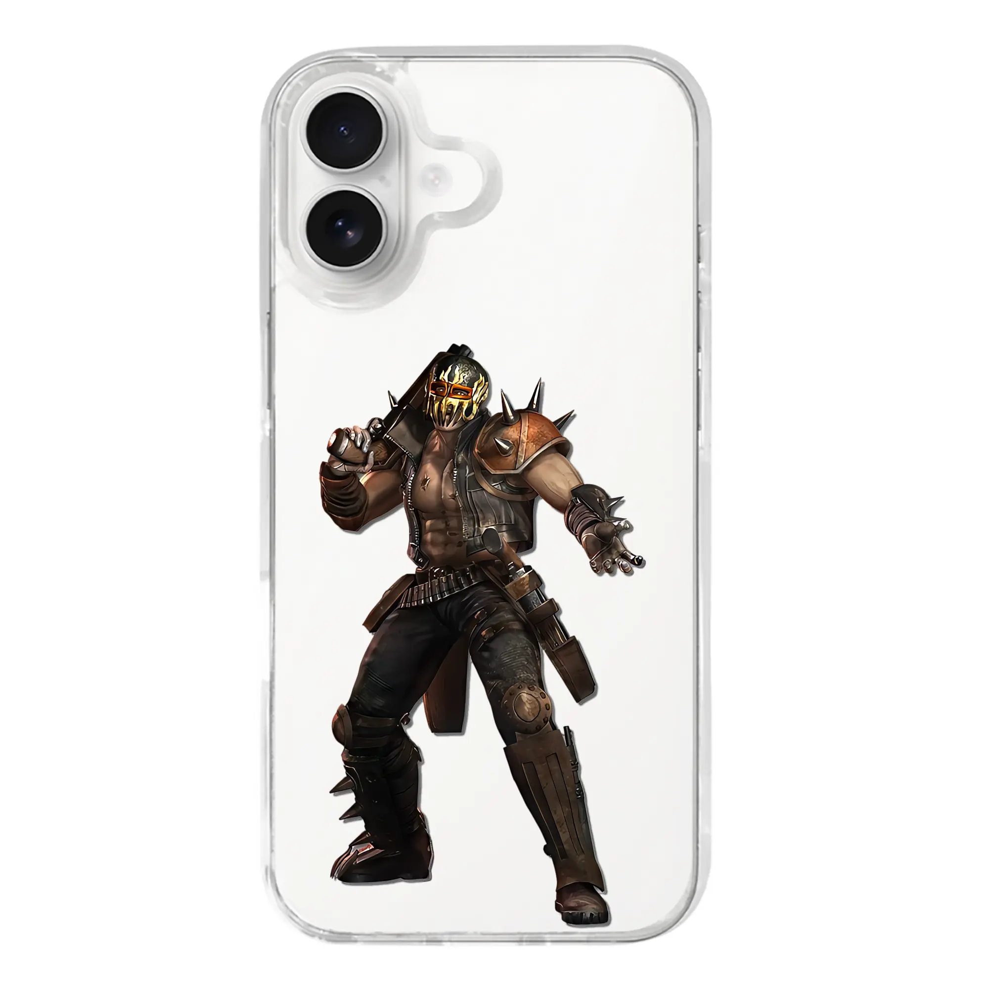 北斗の拳 グッズ,ジャギ - iPhone 17シリーズ 透明スマホケース – 薄型・耐衝撃・精密フィット保護カバー